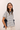 Drawstring Side-Gathered Mercerized Cotton T-Shirt