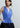 Vestido midi sin mangas color block con cintura ajustable