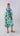 Back view of Botanic Soft Flow tunic Psophía SS26 with lightweight fabric and flowing long length