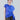 Lunar Breeze draped blouse Psophía SS26 front view with asymmetric draped neckline and off-shoulder sleeves