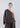 Asymmetric mercerized cotton T-shirt with batwing sleeve, fluid volume, and a modern relaxed silhouette