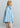 Psophía boxy cotton oxford shirt with ruffled front, kimono sleeves, and relaxed contemporary fit.