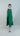 Alternate front view of Psophía light jacquard sleeveless midi dress with clean lines and youthful style.