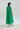 Vestido midi tafetán detalle cintas fruncidas en relieve